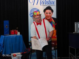 Pierre Mardue im Gleisgarten am 21. April 2024